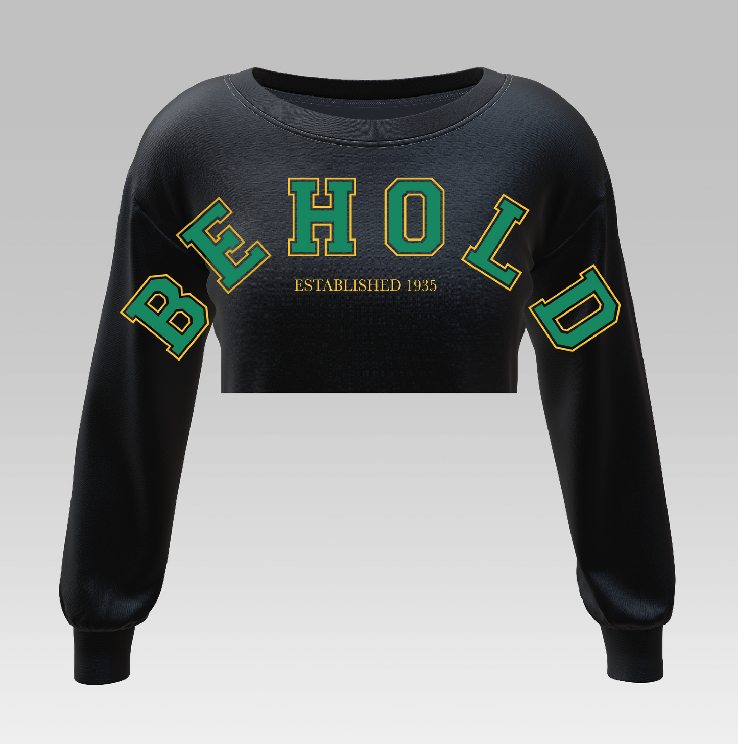 BEHOLD BLACK NSU BADDIE CROP